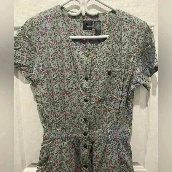 Vintage Floral Cottagecore  Long Maxi Dress - Picture 2 of 6